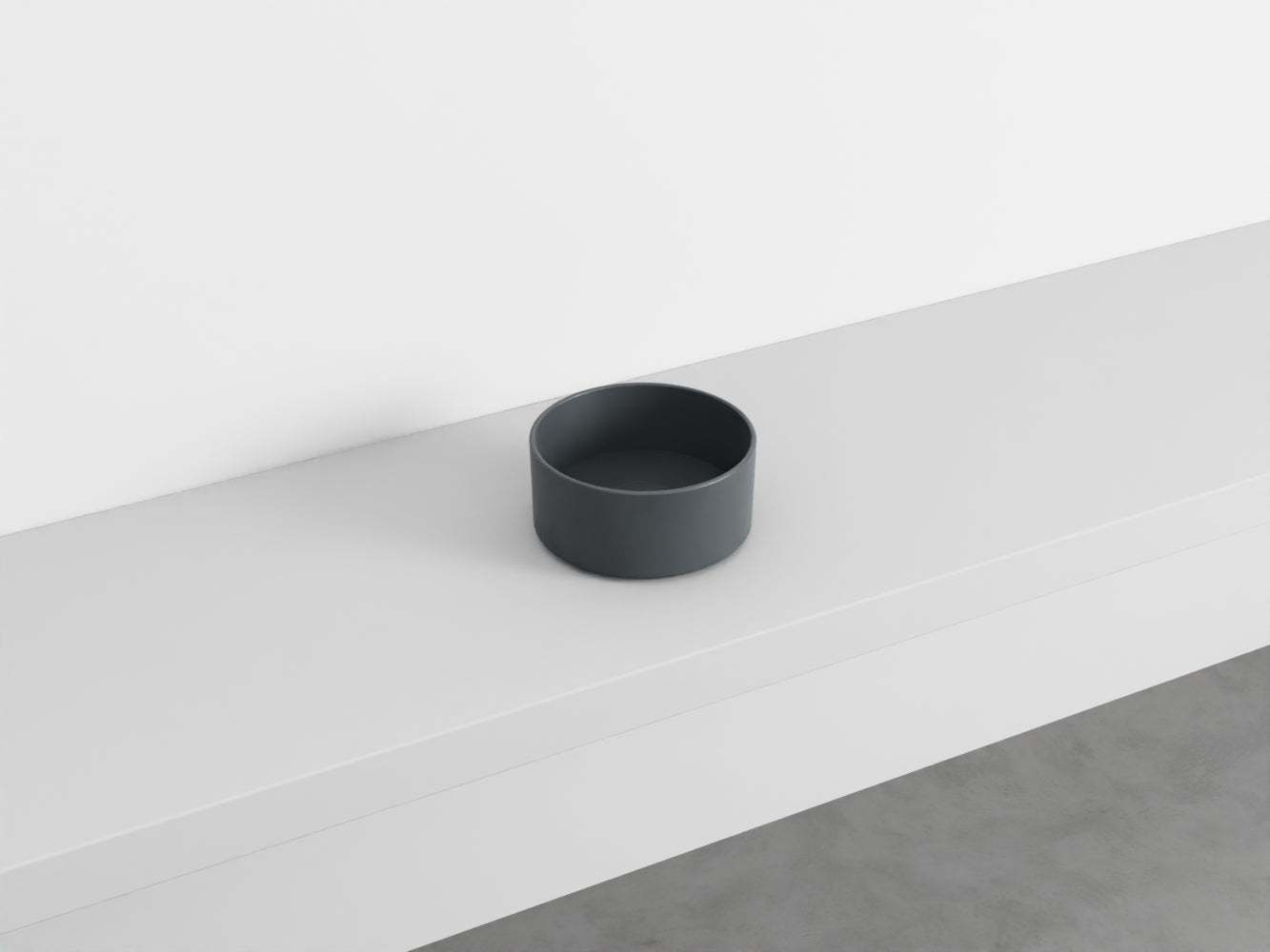 # LAVABO TONDO DA APPOGGIO MINIMO - CIELO lavandino in ceramica da appoggio per bagno