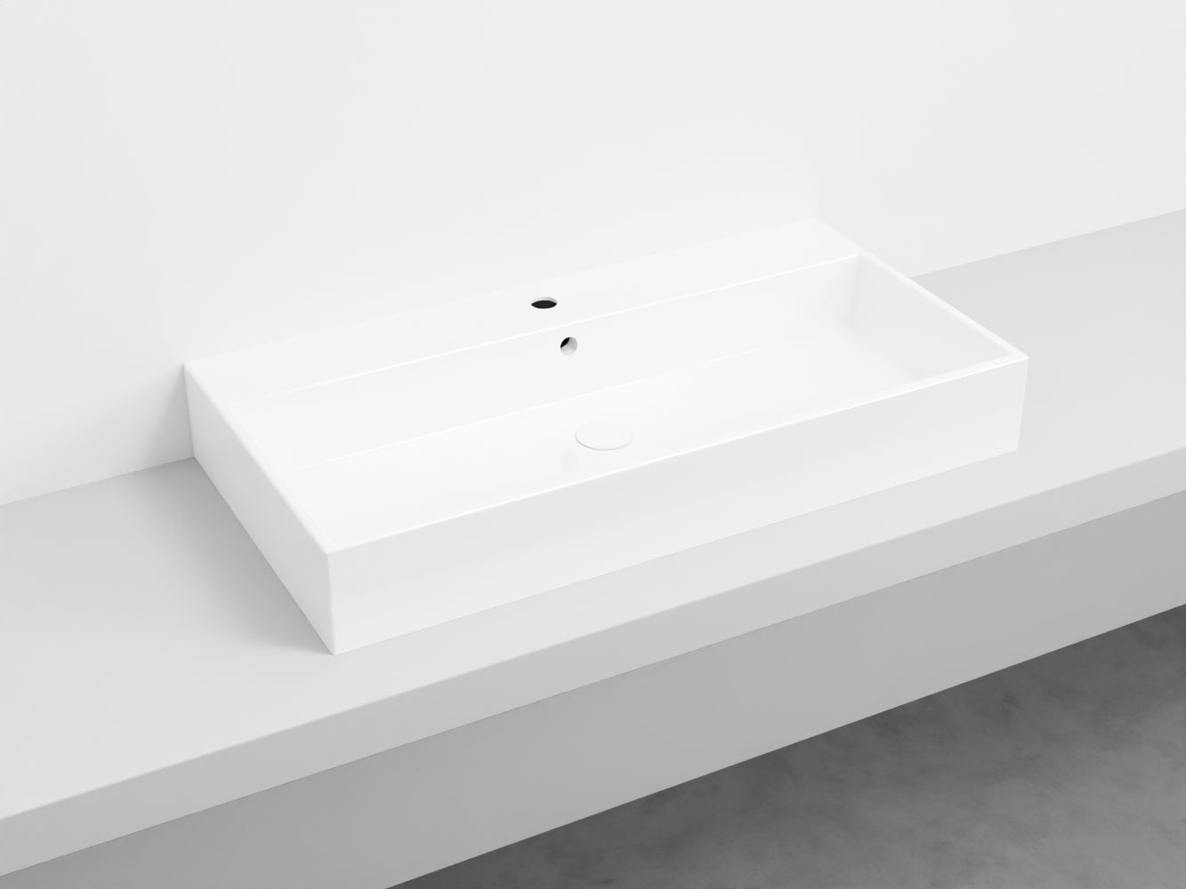 # LAVABO RETTANGOLARE SMILE 100 in ceramica - CIELO garantisce un risultato di grande impatto estetico per il tuo bagno
