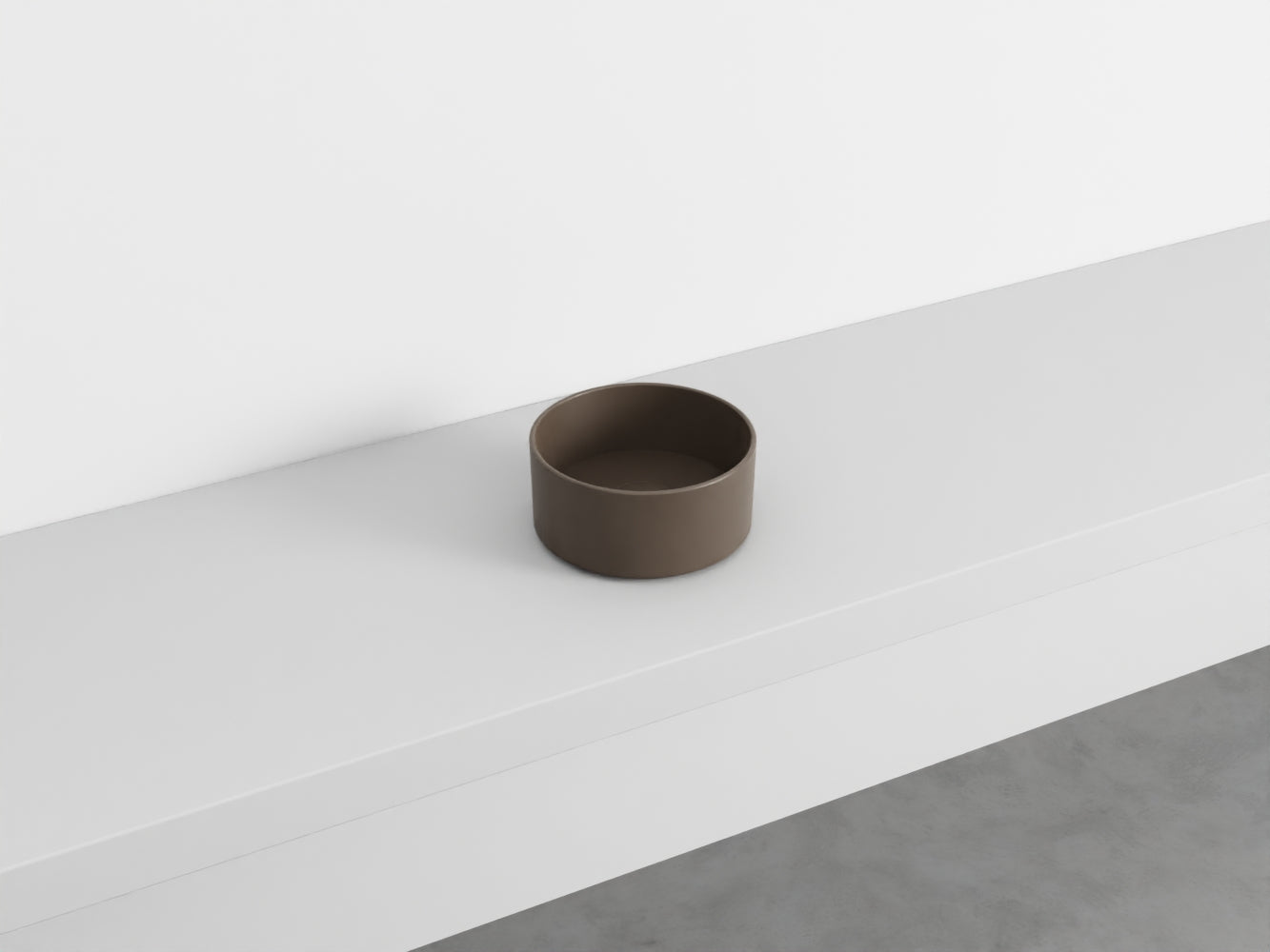 # LAVABO TONDO DA APPOGGIO MINIMO - CIELO lavandino in ceramica da appoggio per bagno
