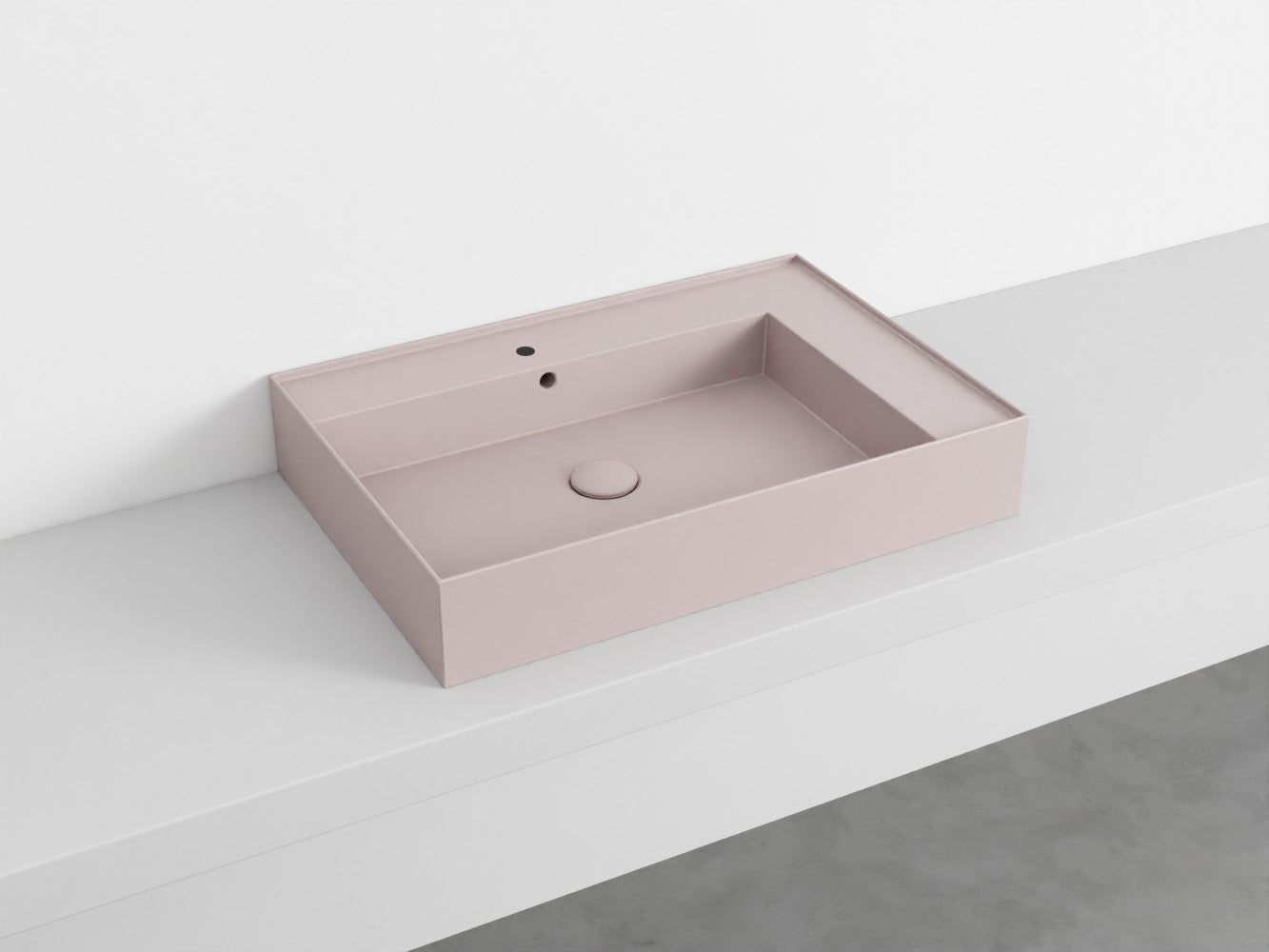 # LAVABO RETTANGOLARE da APPOGGIO 70 ENJOY - CIELO lavandino da appoggio per bagno