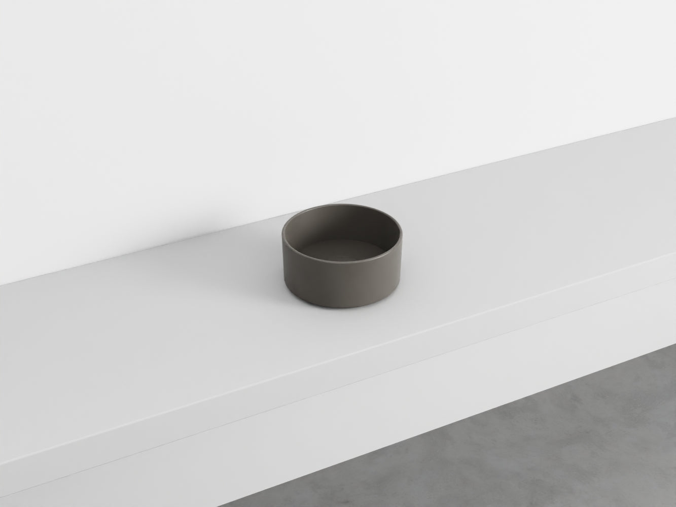 # LAVABO TONDO DA APPOGGIO MINIMO - CIELO lavandino in ceramica da appoggio per bagno