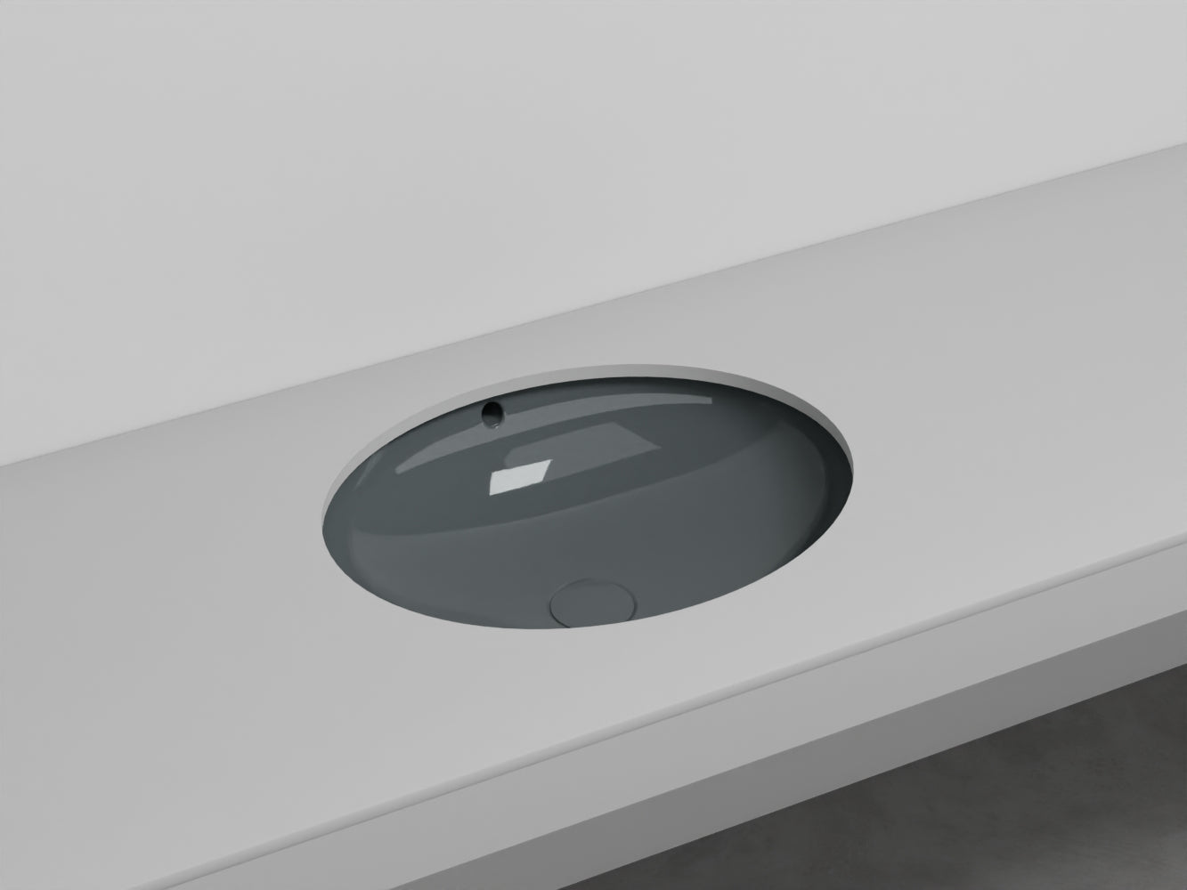 # LAVABO OVALE SOTTOPIANO ENJOY - CIELO lavandino sottopiano realizzato in finissima ceramica per bagno
