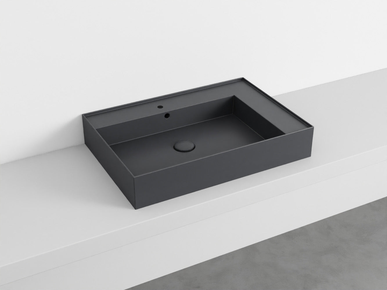 # LAVABO RETTANGOLARE da APPOGGIO 70 ENJOY - CIELO lavandino da appoggio per bagno