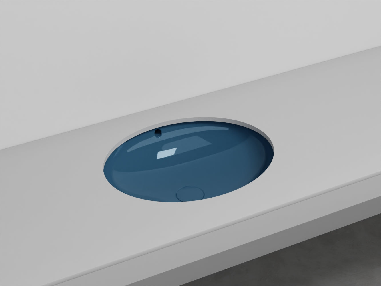# LAVABO OVALE SOTTOPIANO ENJOY - CIELO lavandino sottopiano realizzato in finissima ceramica per bagno