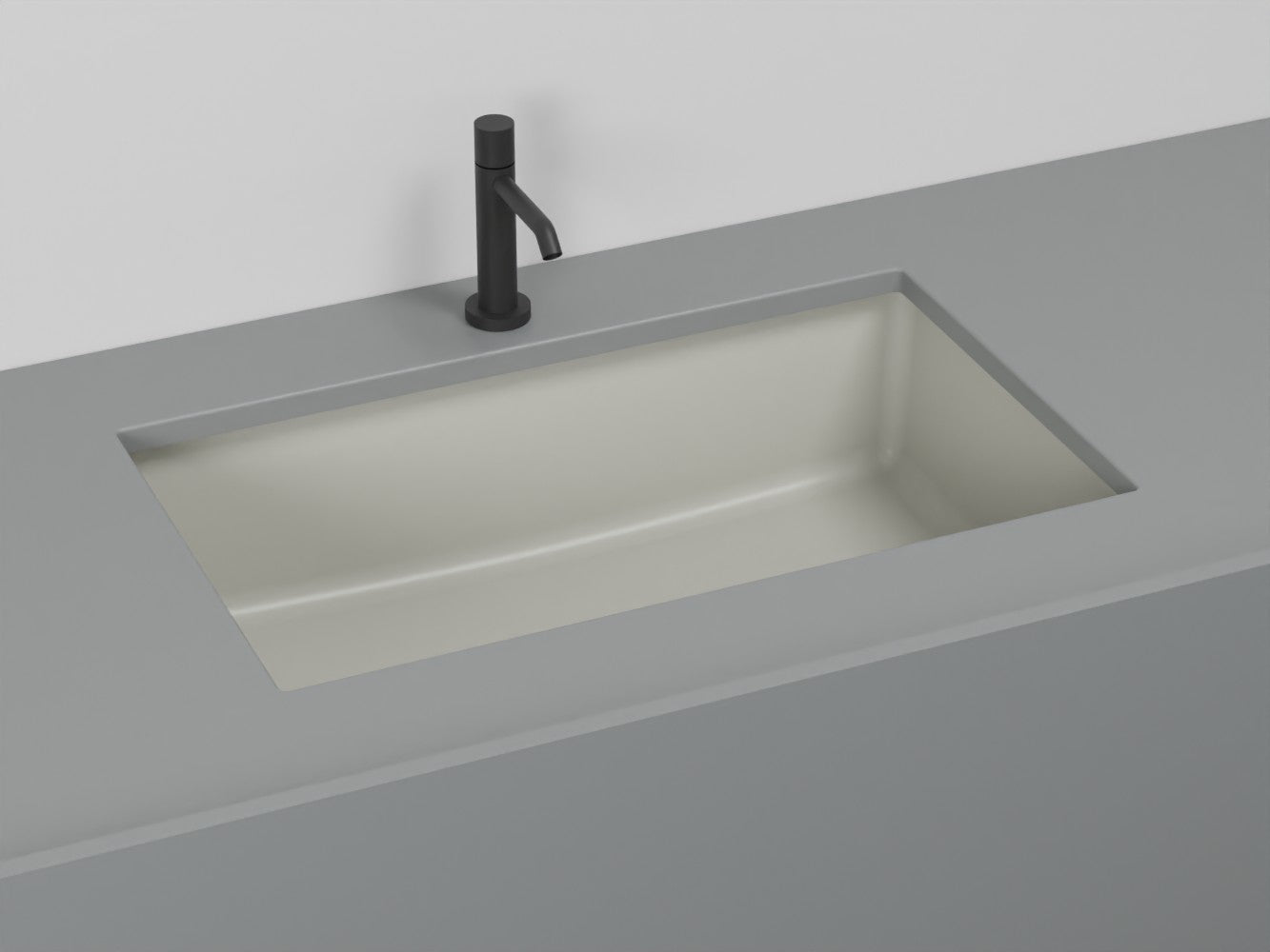 # LAVABO SOTTOPIANO FILO - CIELO lavandino in ceramica dall'installazione sottopiano Made in Italy