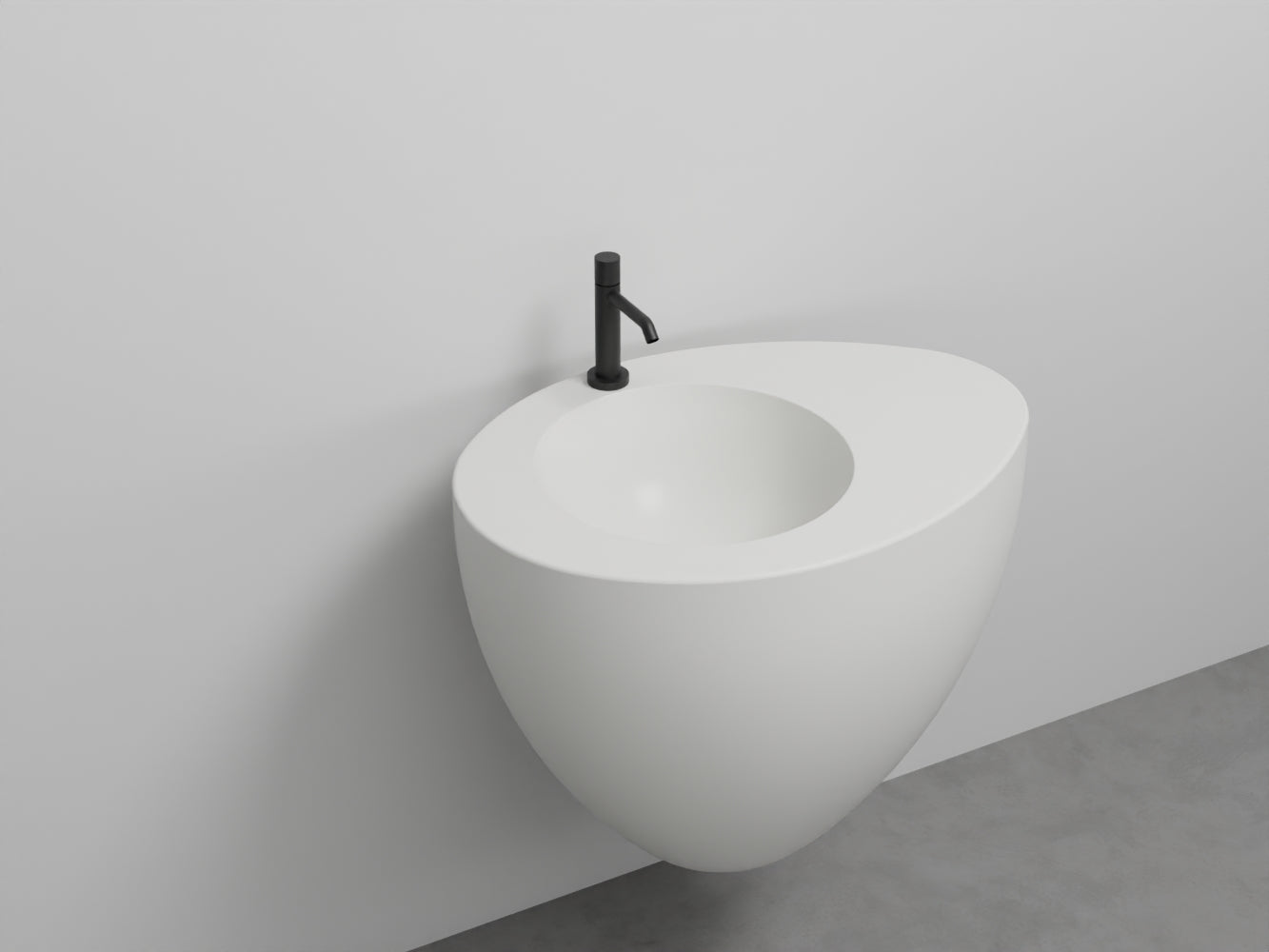 # LAVABO SOSPESO LE GIARE 70Cm - CIELO sanitari per bagno in ceramica di alta qualità Made in Italy