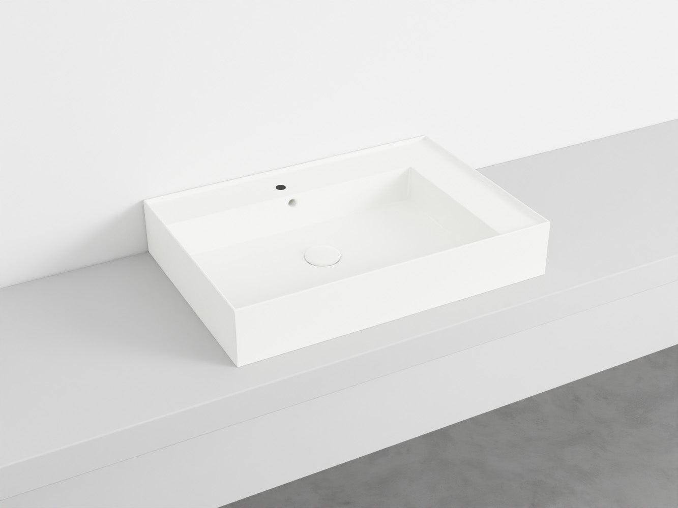# LAVABO RETTANGOLARE da APPOGGIO 70 ENJOY - CIELO lavandino da appoggio per bagno