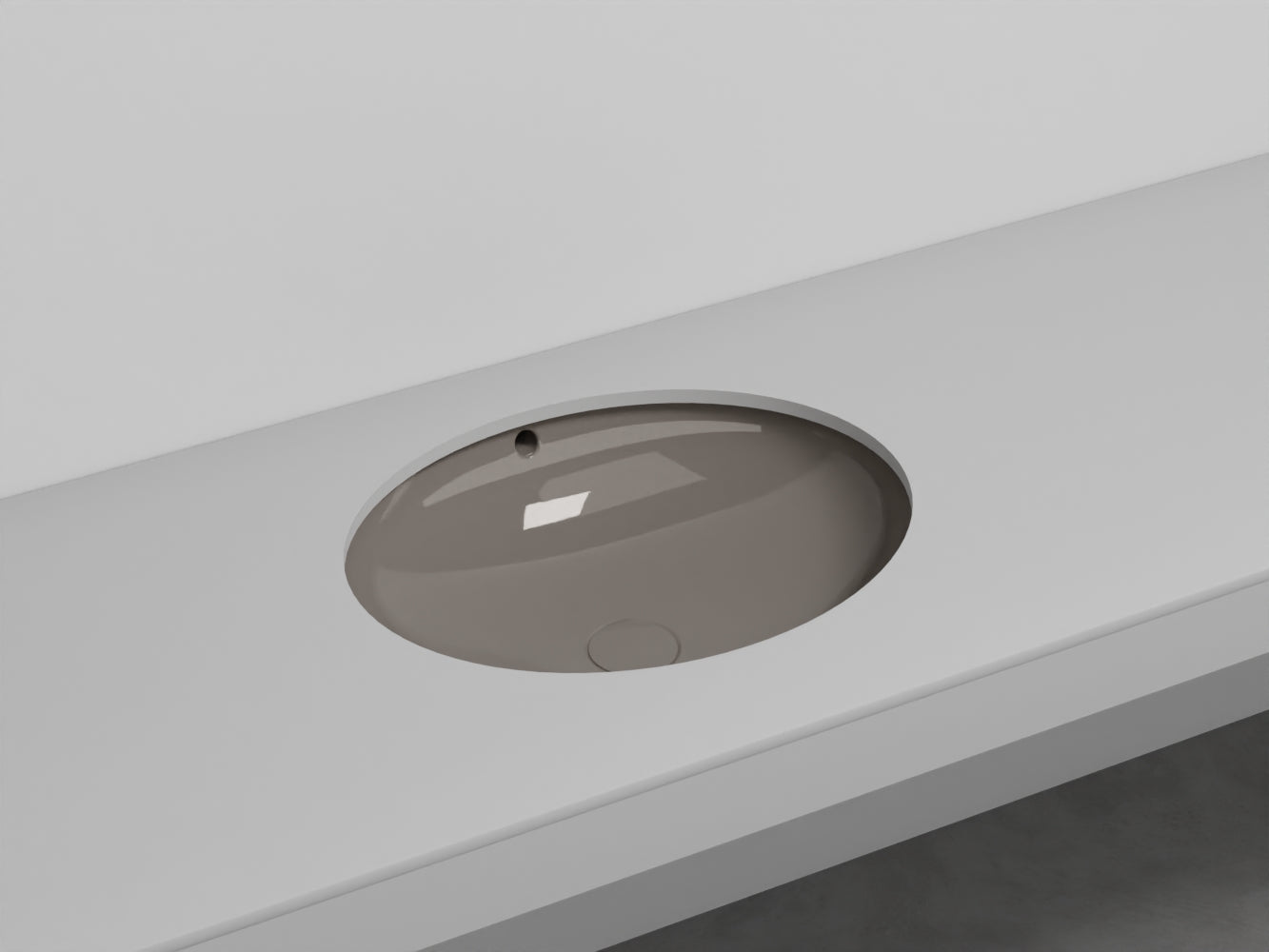 # LAVABO OVALE SOTTOPIANO ENJOY - CIELO lavandino sottopiano realizzato in finissima ceramica per bagno