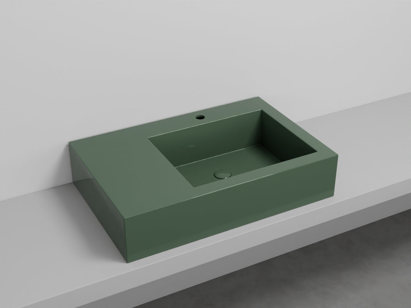 # LAVABO NARCISO MINI DESTRO - CIELO lavandino in ceramica dal design raffinato e funzionale