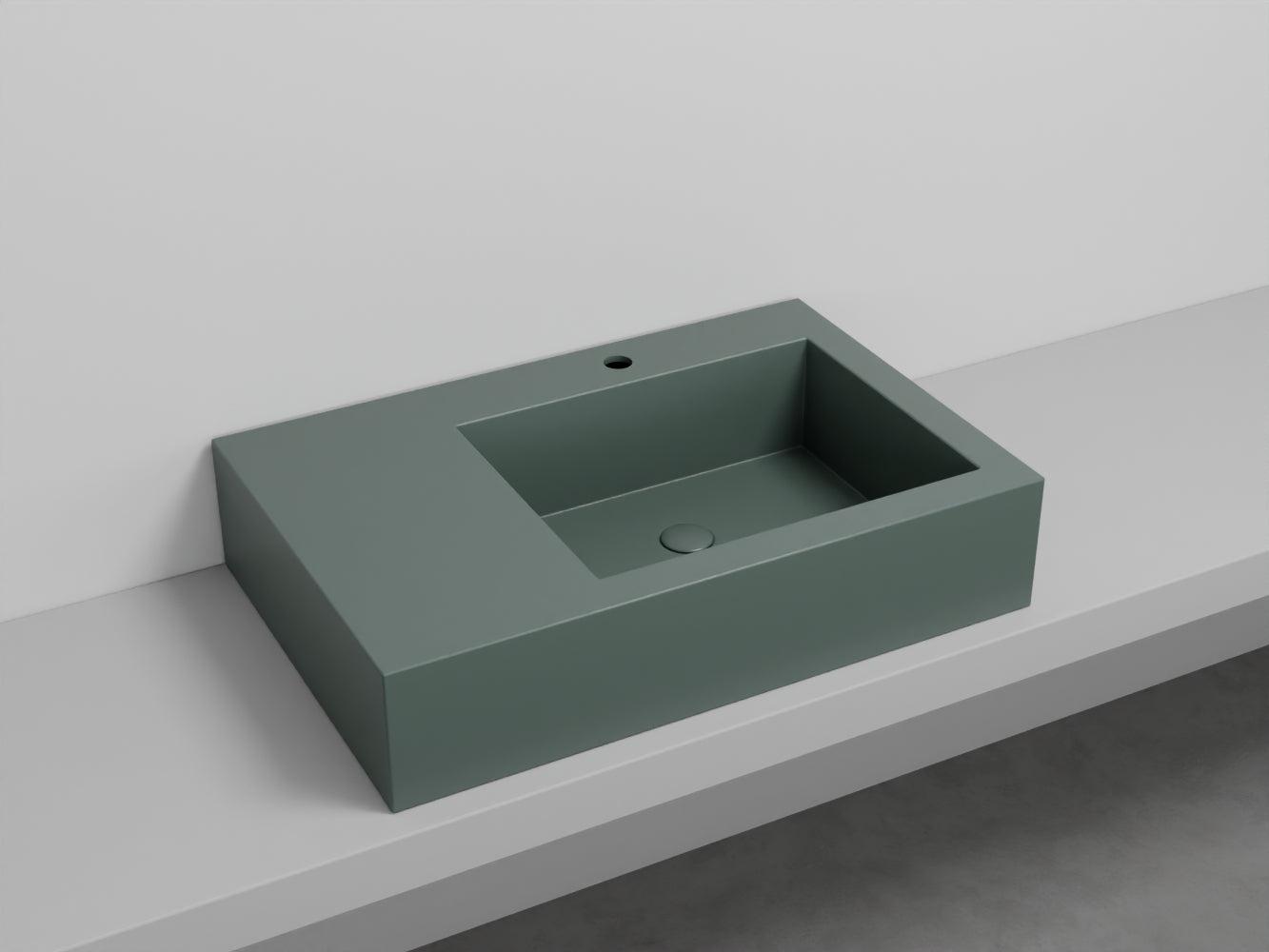 # LAVABO NARCISO MINI DESTRO - CIELO lavandino in ceramica dal design raffinato e funzionale
