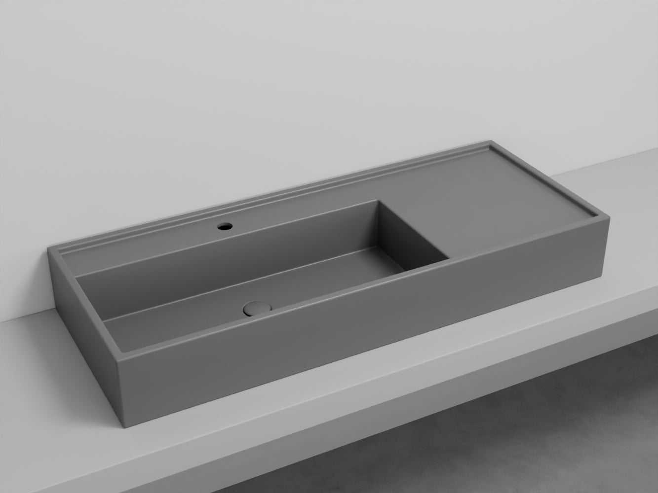 # LAVABO PLINIO 115Cm in ceramica - CIELO ideale per un arredamento bagno di lusso e moderno