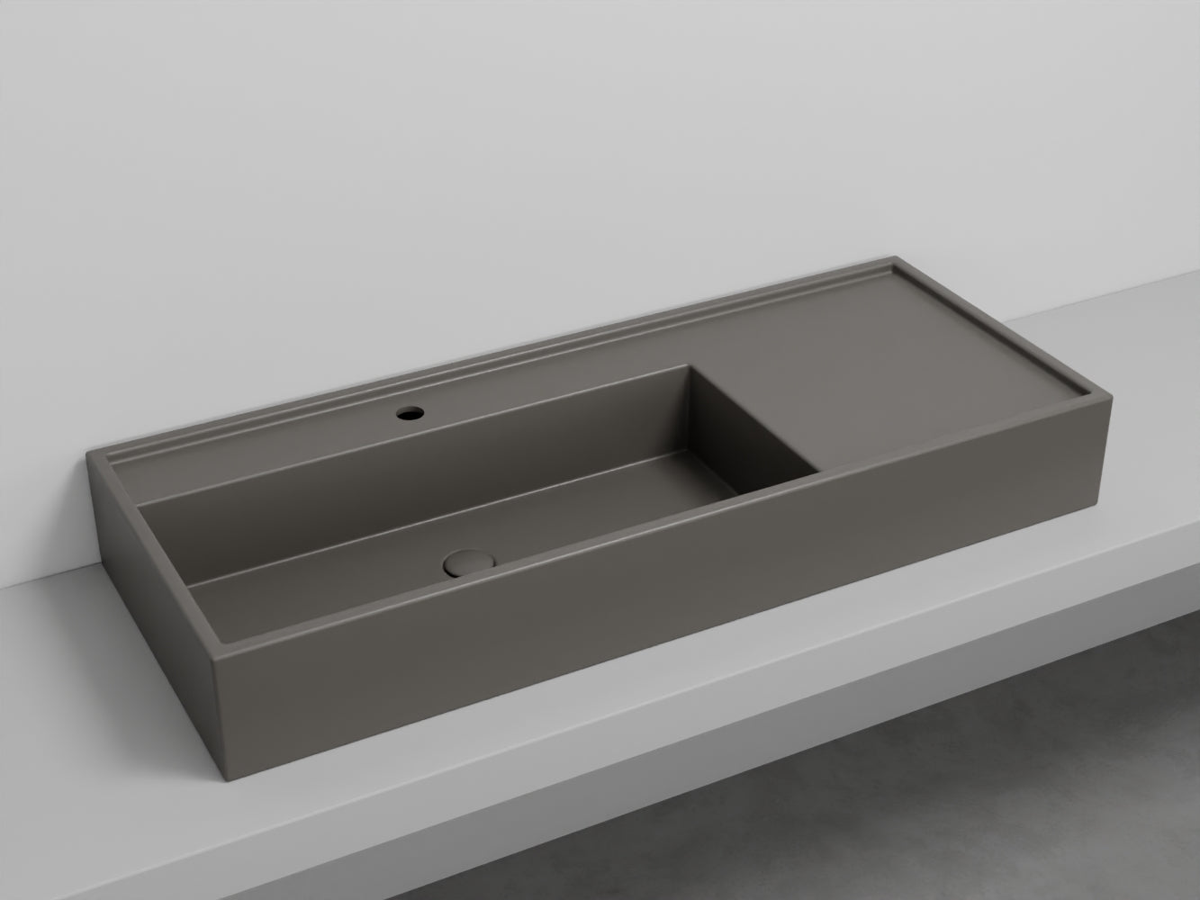 # LAVABO PLINIO 115Cm in ceramica - CIELO ideale per un arredamento bagno di lusso e moderno