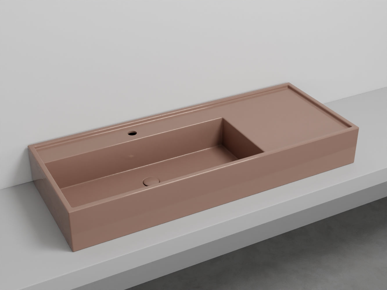 # LAVABO PLINIO 115Cm in ceramica - CIELO ideale per un arredamento bagno di lusso e moderno