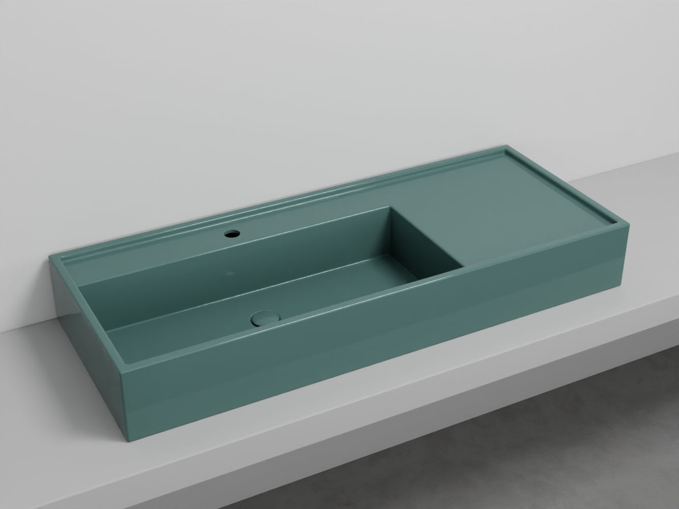 # LAVABO PLINIO 115Cm in ceramica - CIELO ideale per un arredamento bagno di lusso e moderno