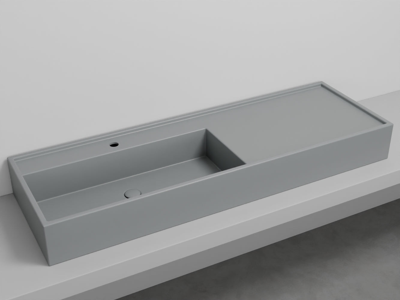 # LAVABO PLINIO 140Cm in ceramica - CIELO ideale per un arredamento bagno di lusso e moderno
