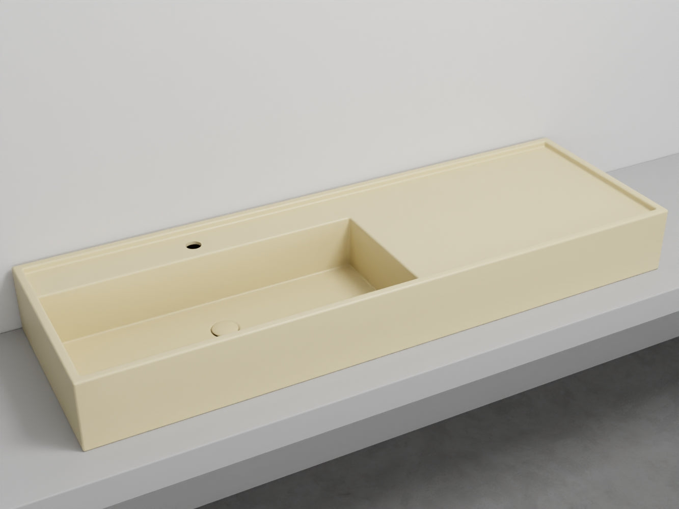 # LAVABO PLINIO 140Cm in ceramica - CIELO ideale per un arredamento bagno di lusso e moderno