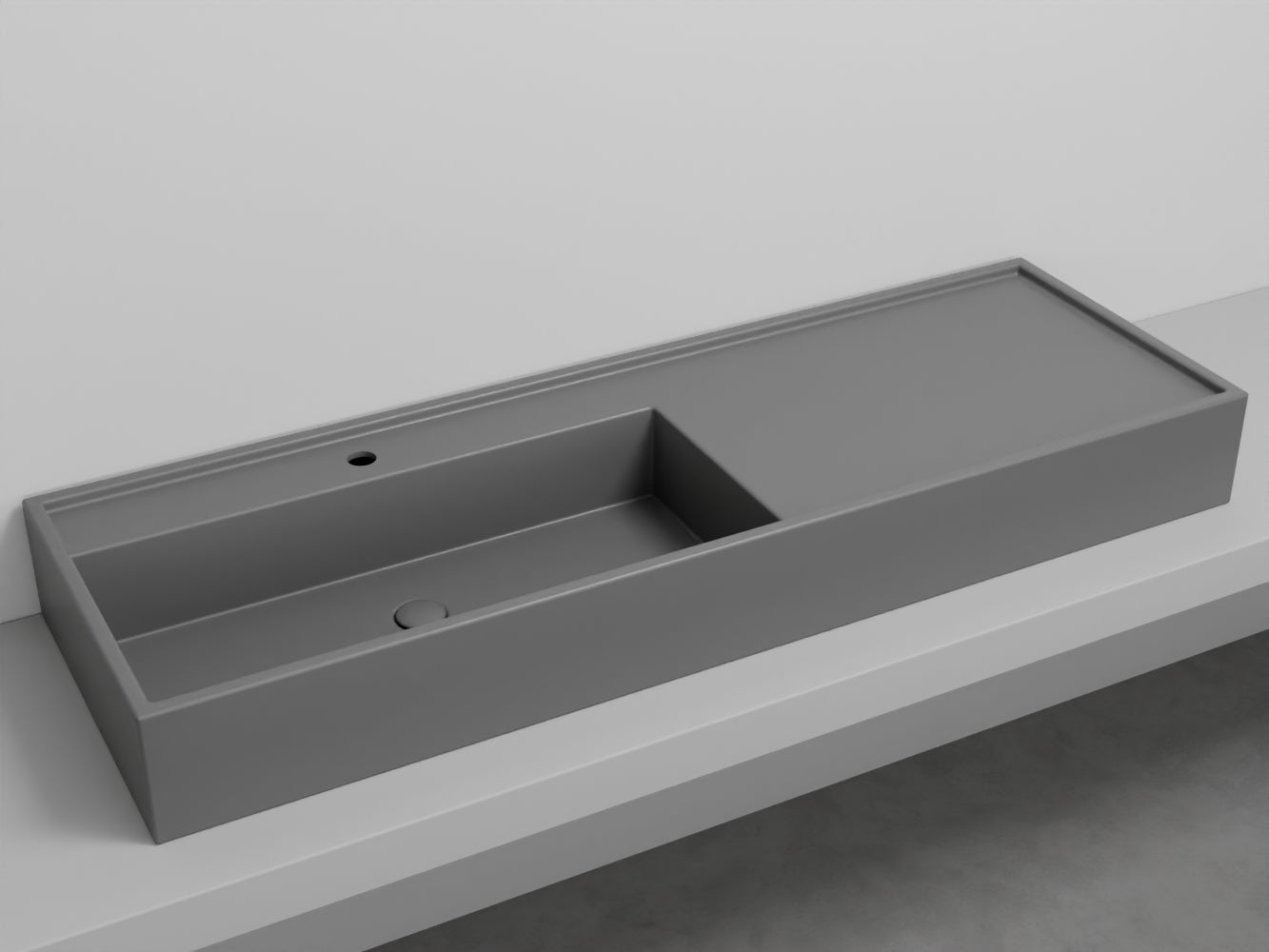 # LAVABO PLINIO 140Cm in ceramica - CIELO ideale per un arredamento bagno di lusso e moderno