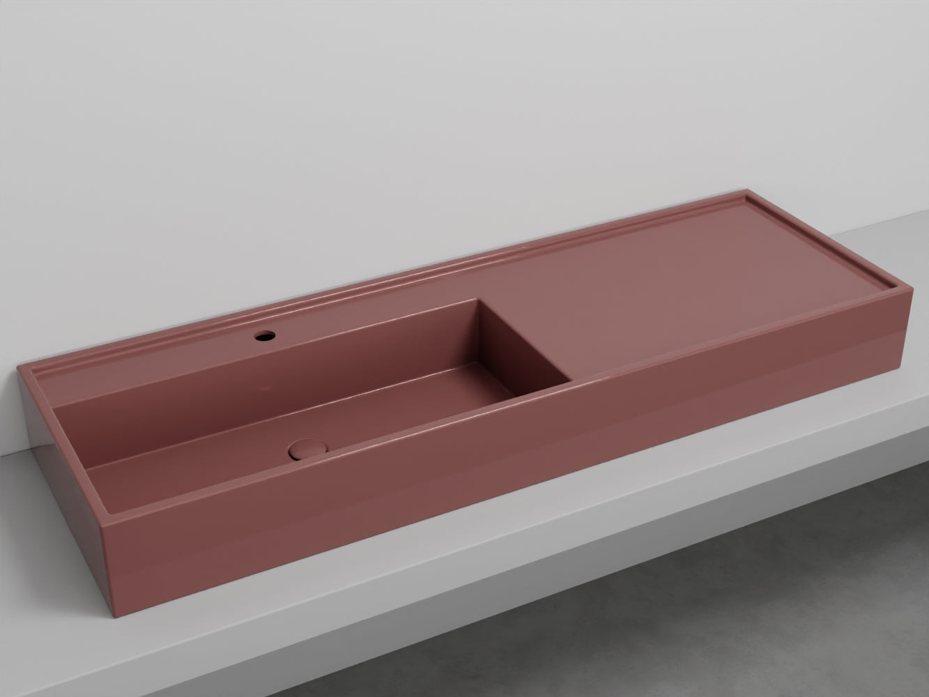 # LAVABO PLINIO 140Cm in ceramica - CIELO ideale per un arredamento bagno di lusso e moderno