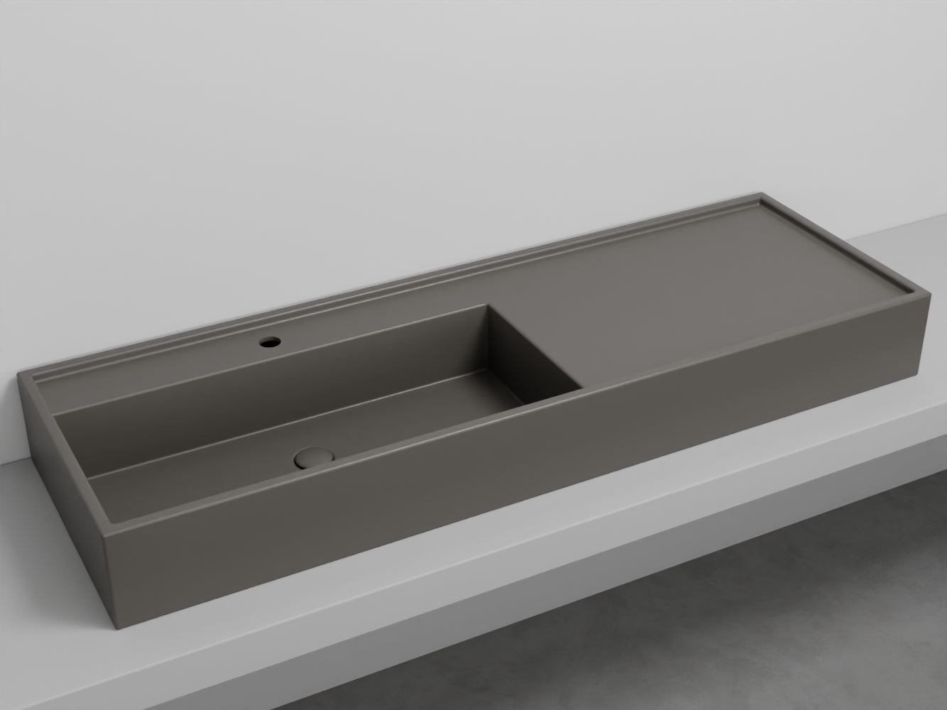 # LAVABO PLINIO 140Cm in ceramica - CIELO ideale per un arredamento bagno di lusso e moderno
