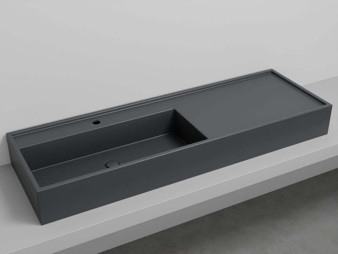 # LAVABO PLINIO 140Cm in ceramica - CIELO ideale per un arredamento bagno di lusso e moderno