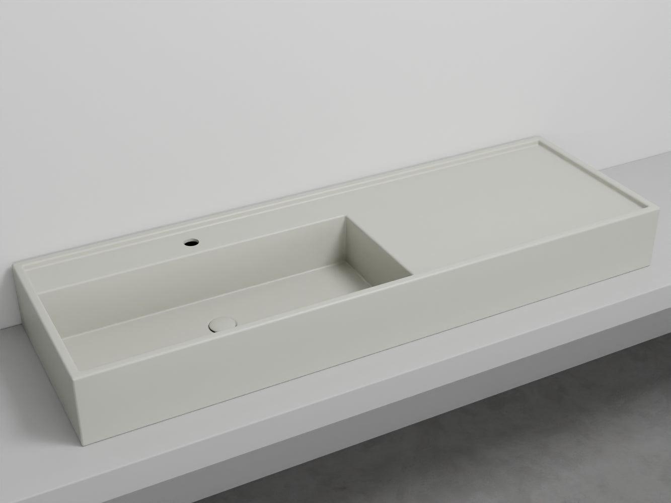 # LAVABO PLINIO 140Cm in ceramica - CIELO ideale per un arredamento bagno di lusso e moderno