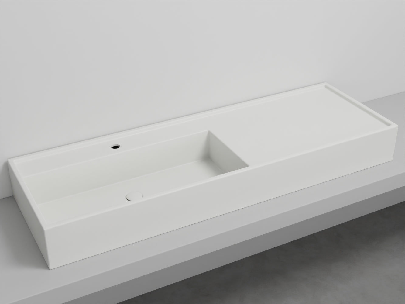 # LAVABO PLINIO 140Cm in ceramica - CIELO ideale per un arredamento bagno di lusso e moderno