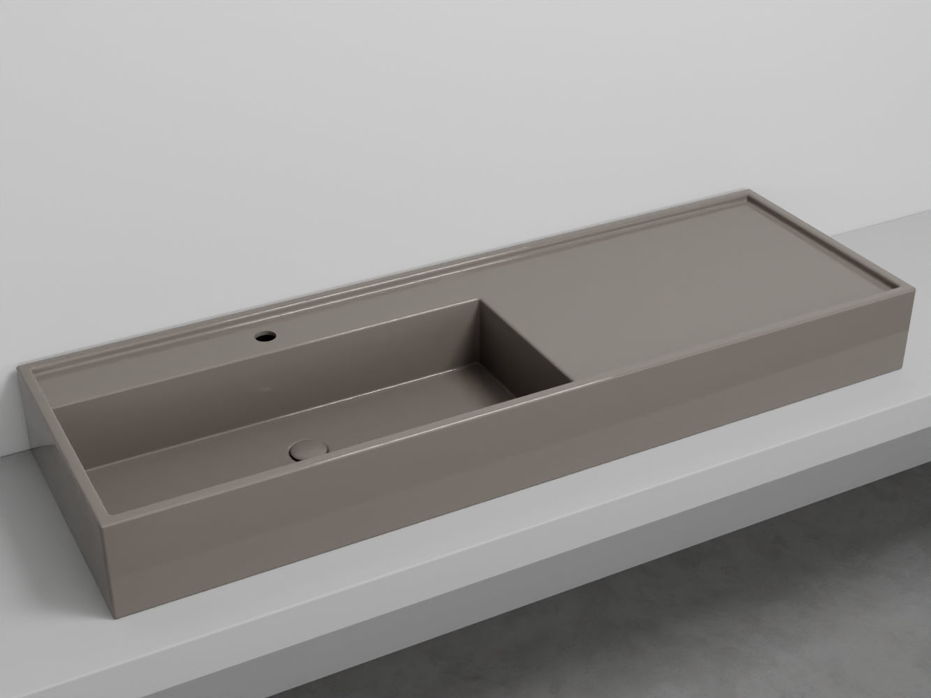 # LAVABO PLINIO 140Cm in ceramica - CIELO ideale per un arredamento bagno di lusso e moderno