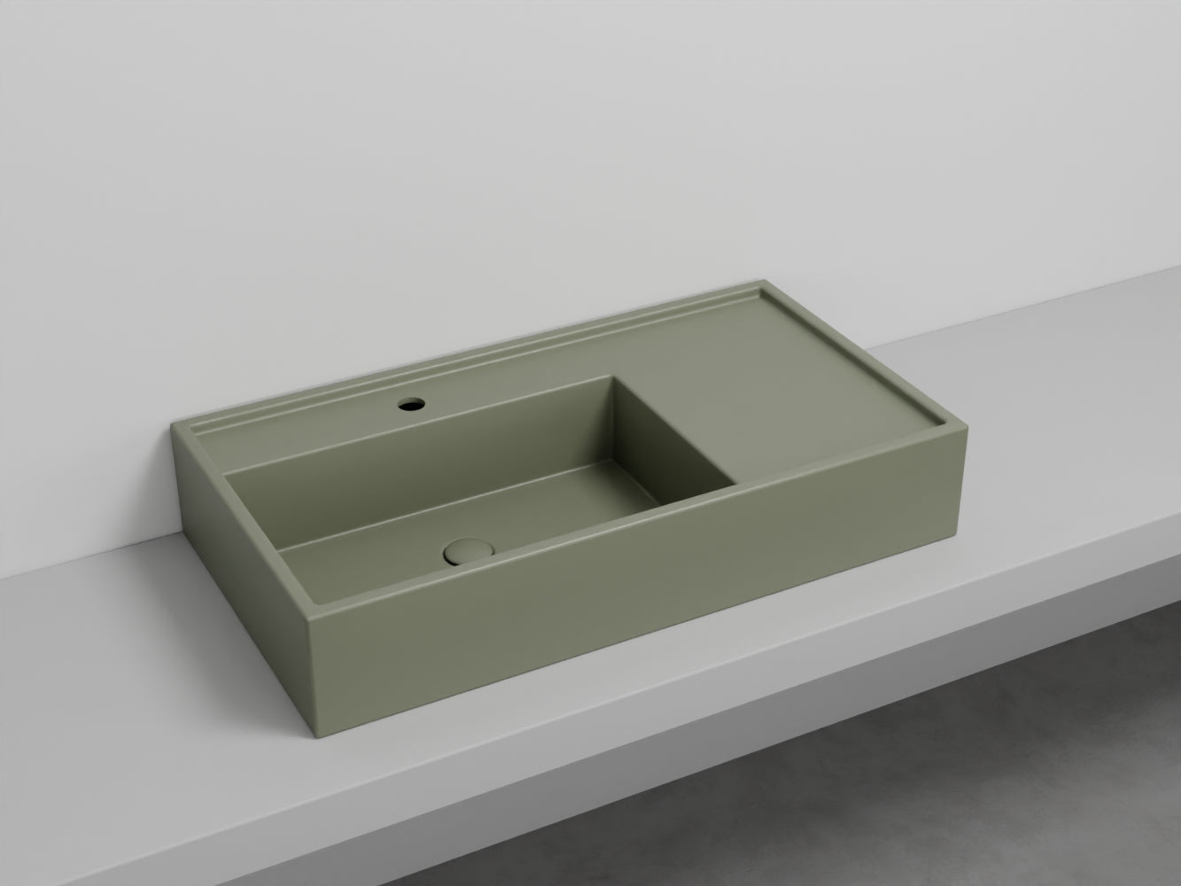 # LAVABO PLINIO 85Cm in ceramica - CIELO ideale per un arredamento bagno di lusso e moderno