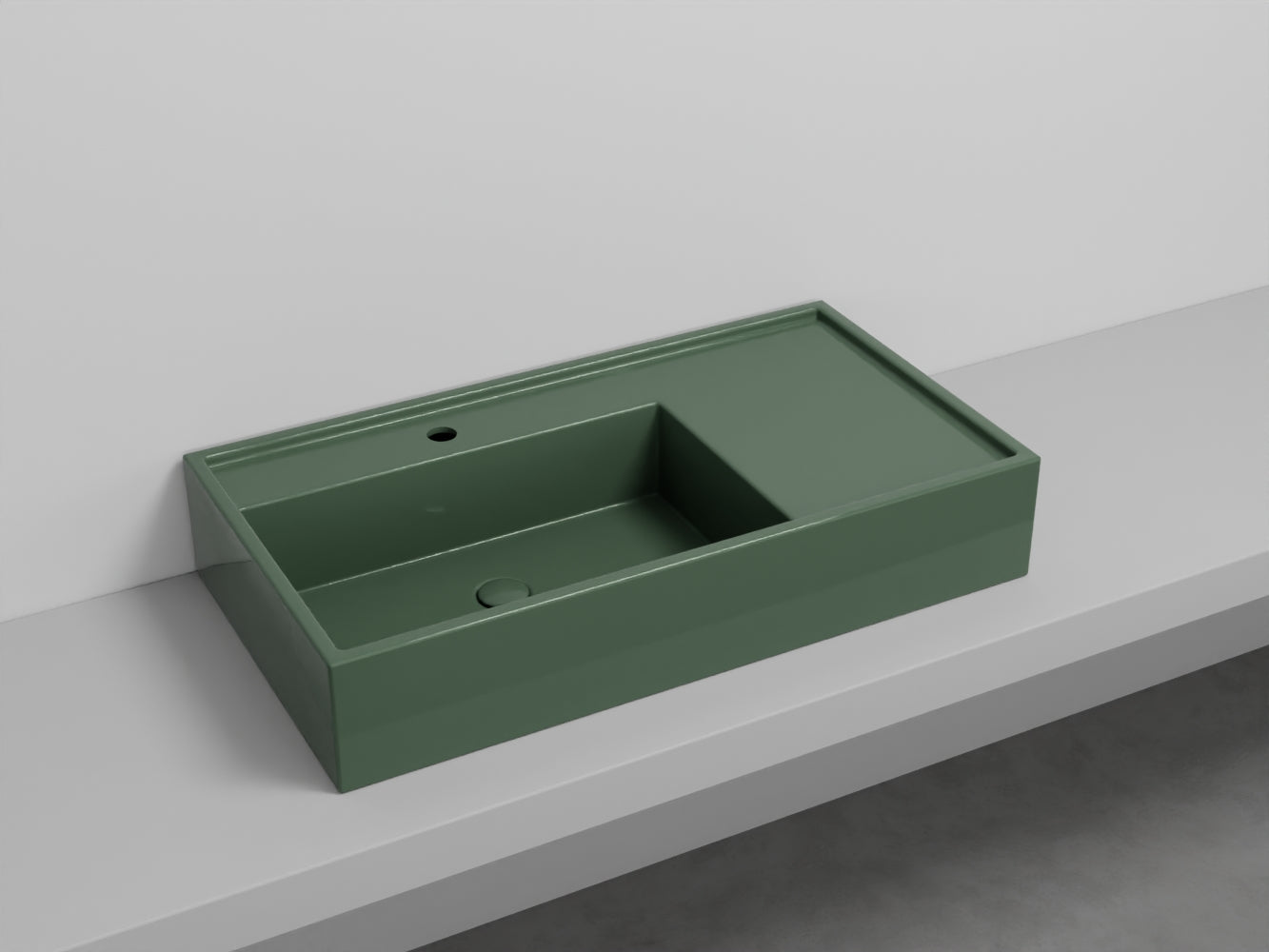 # LAVABO PLINIO 85Cm in ceramica - CIELO ideale per un arredamento bagno di lusso e moderno