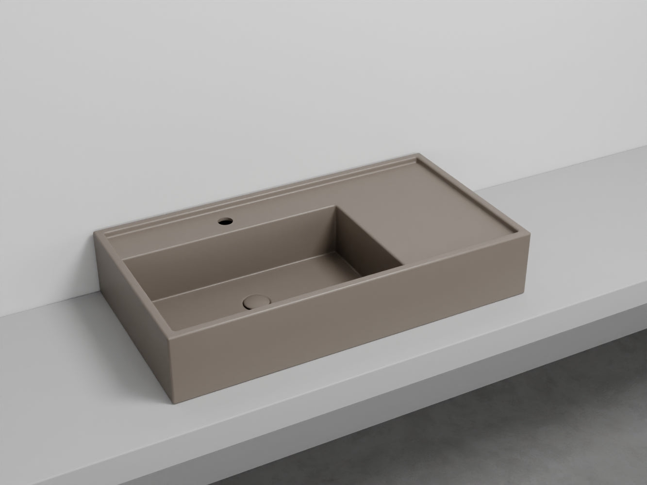 # LAVABO PLINIO 85Cm in ceramica - CIELO ideale per un arredamento bagno di lusso e moderno