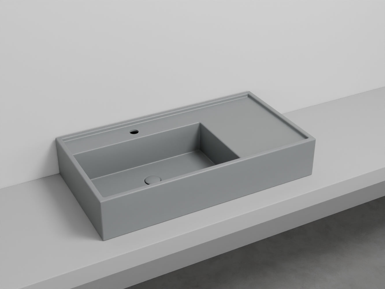 # LAVABO PLINIO 85Cm in ceramica - CIELO ideale per un arredamento bagno di lusso e moderno