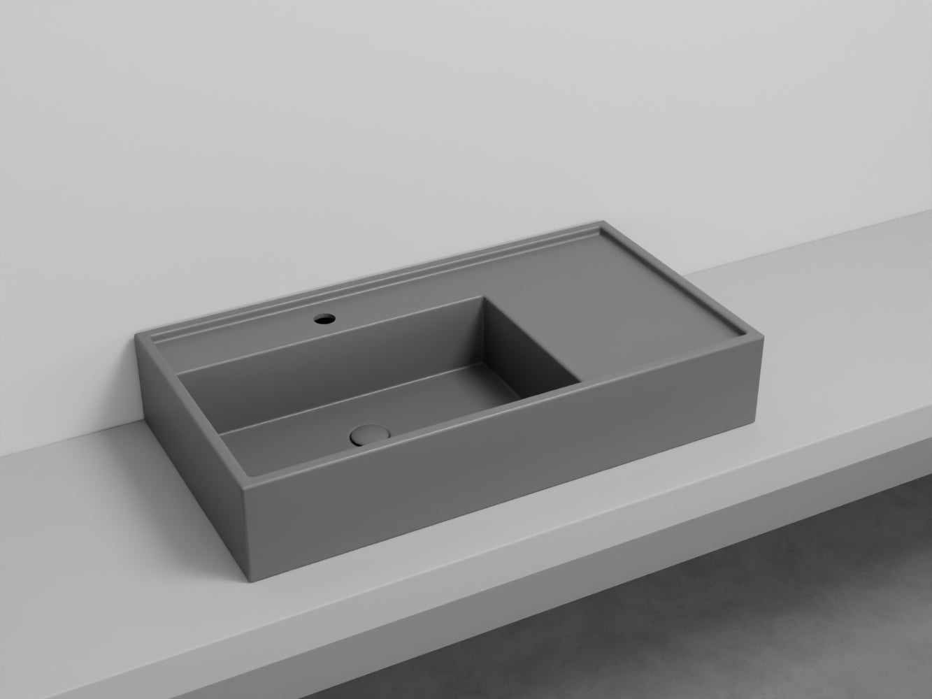 # LAVABO PLINIO 85Cm in ceramica - CIELO ideale per un arredamento bagno di lusso e moderno