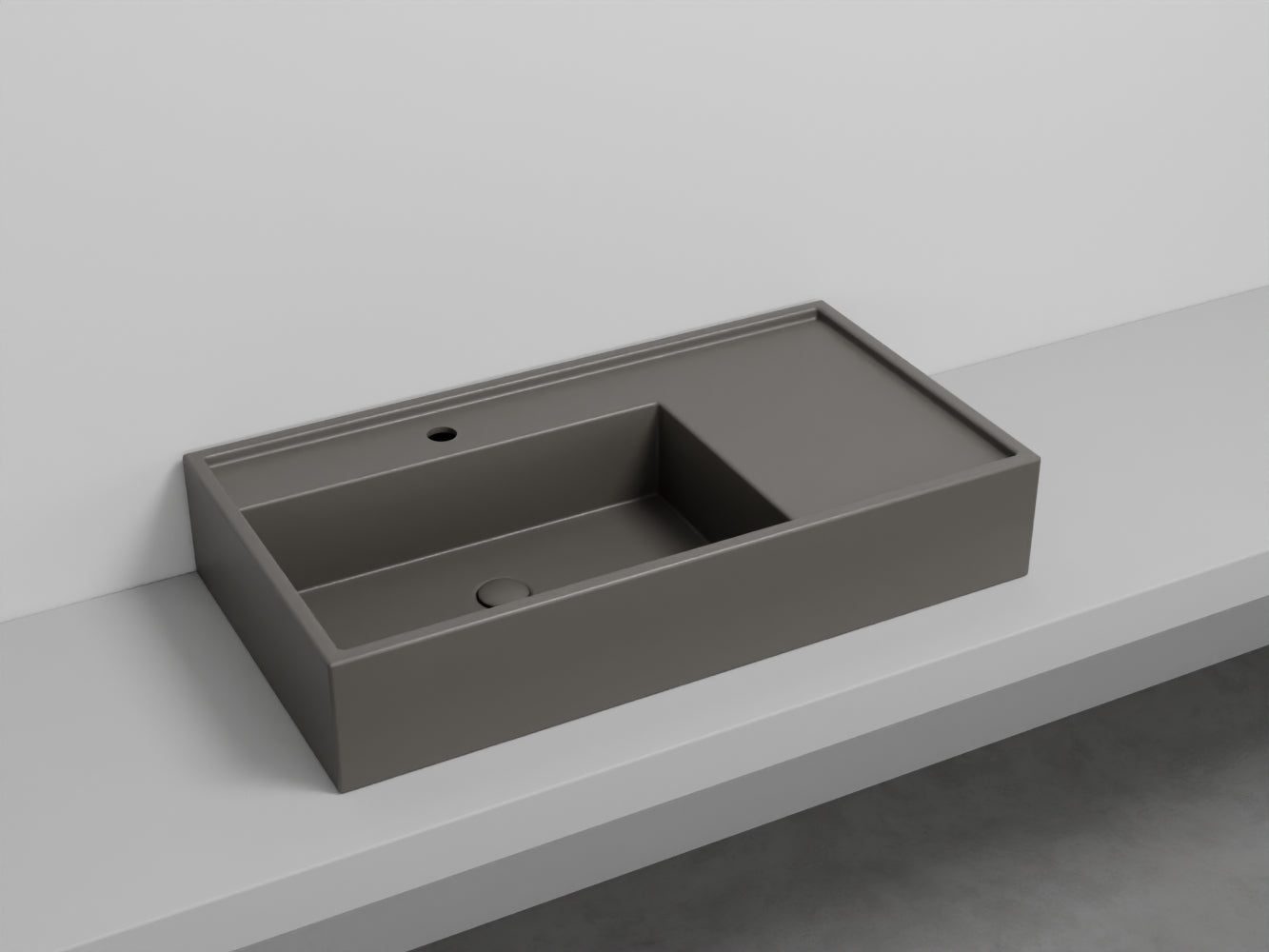 # LAVABO PLINIO 85Cm in ceramica - CIELO ideale per un arredamento bagno di lusso e moderno