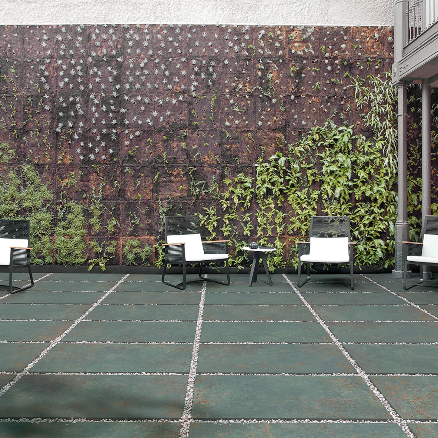 # METAL Gres porcellanato effetto metallo - TAGINA Superfici ossidate ideali per ambienti indoor e outdoor