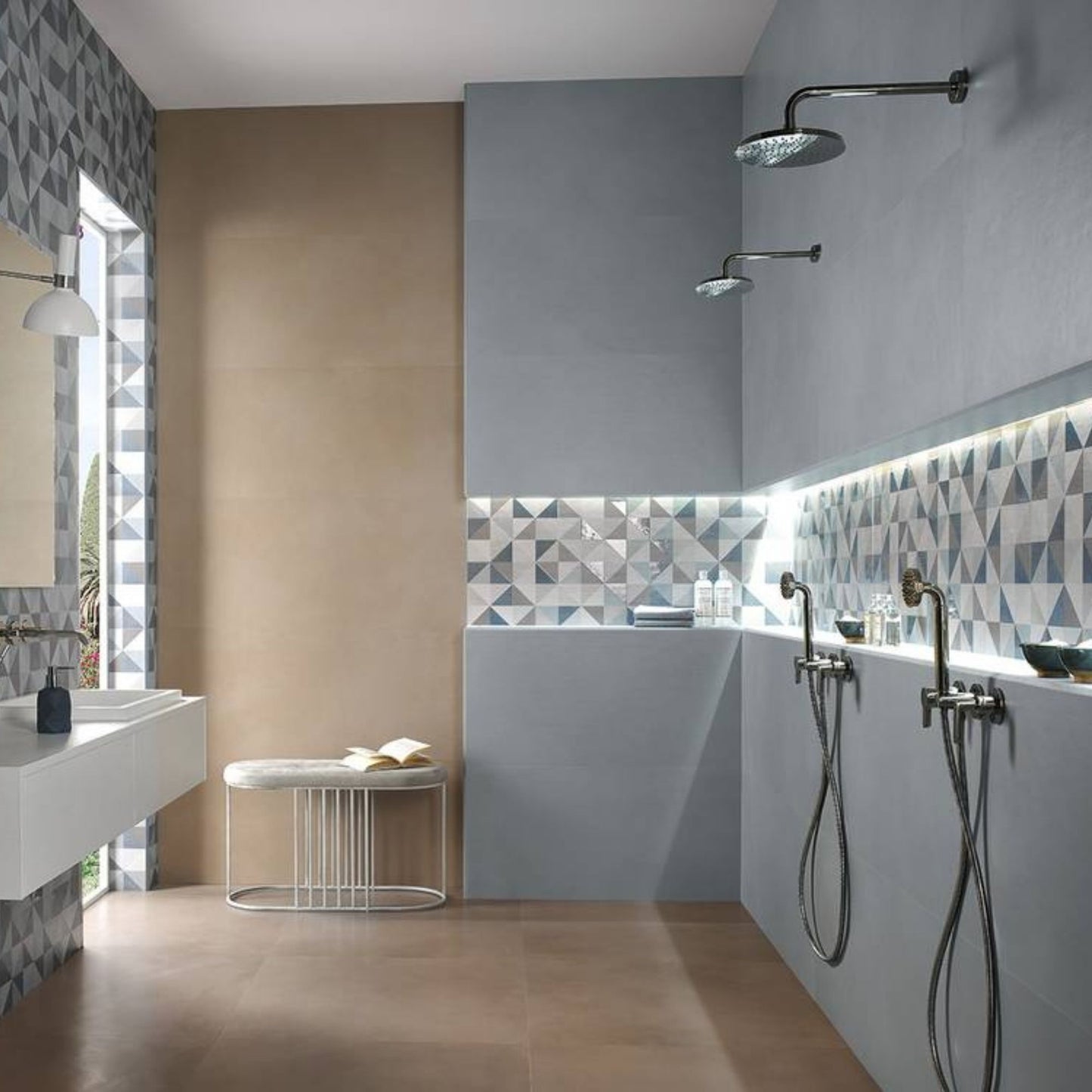 # MILANO MOOD - FAP CERAMICHE milano mood, la resina ceramica che arreda con stile contemporaneo