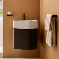 # MOBILE KANTO CON LAVABO con TROPPOPIENO da 50cm - CIELO salvaspazio elegante e finiture personalizzabili Made in Italy