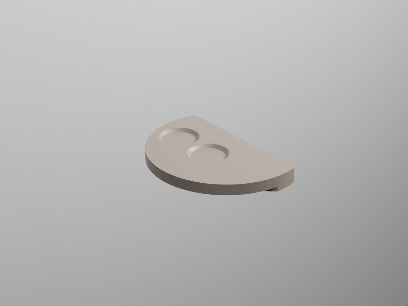 # MENSOLA SEMICERCHIO OTIS in ceramica - CIELO elegante complemento d’arredo per il bagno dal design curvo moderno