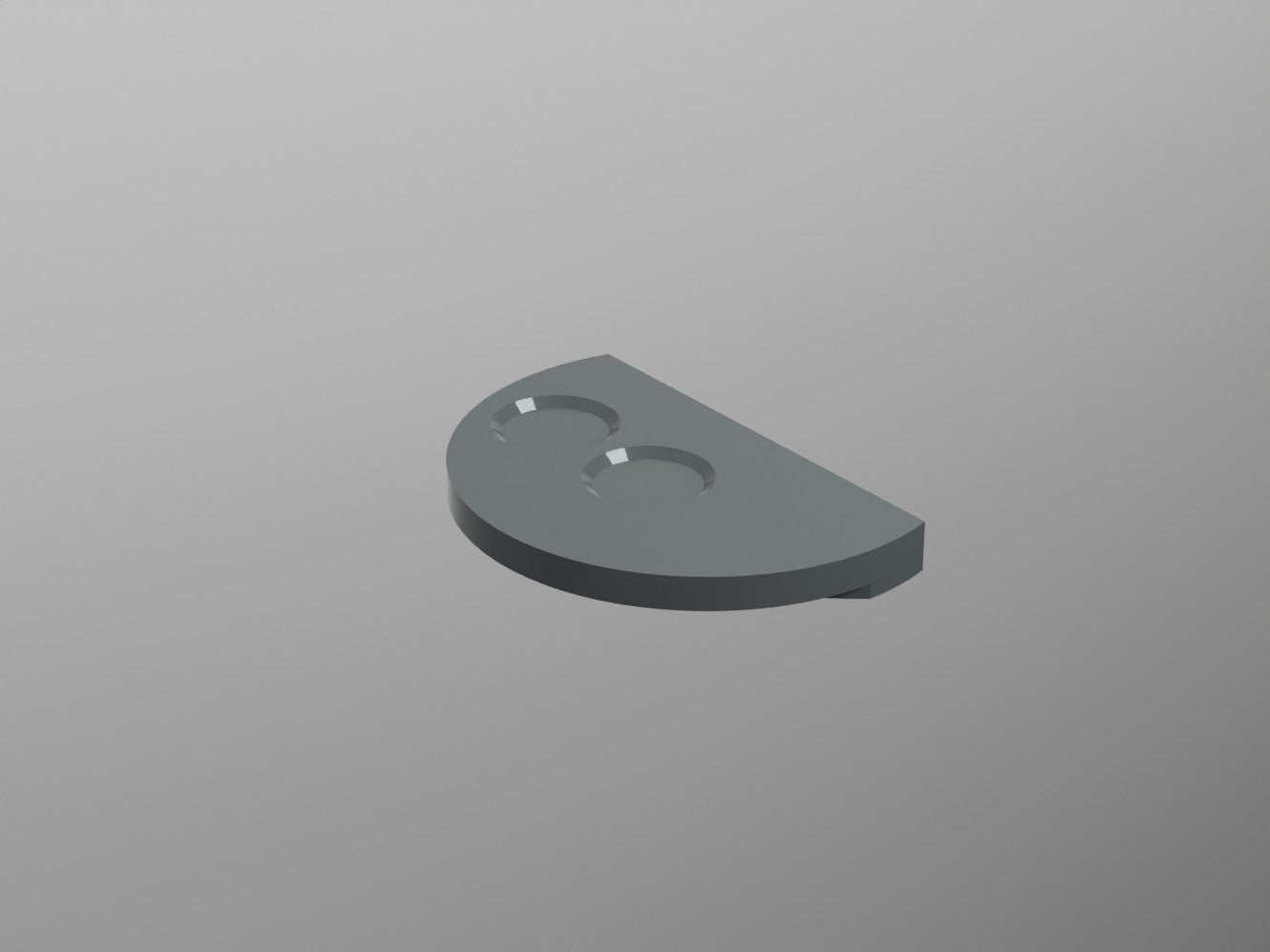 # MENSOLA SEMICERCHIO OTIS in ceramica - CIELO elegante complemento d’arredo per il bagno dal design curvo moderno