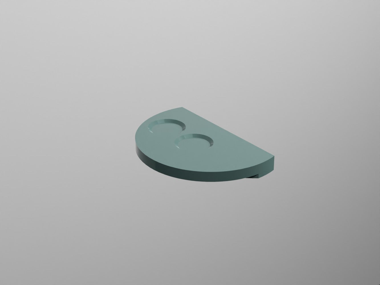 # MENSOLA SEMICERCHIO OTIS in ceramica - CIELO elegante complemento d’arredo per il bagno dal design curvo moderno