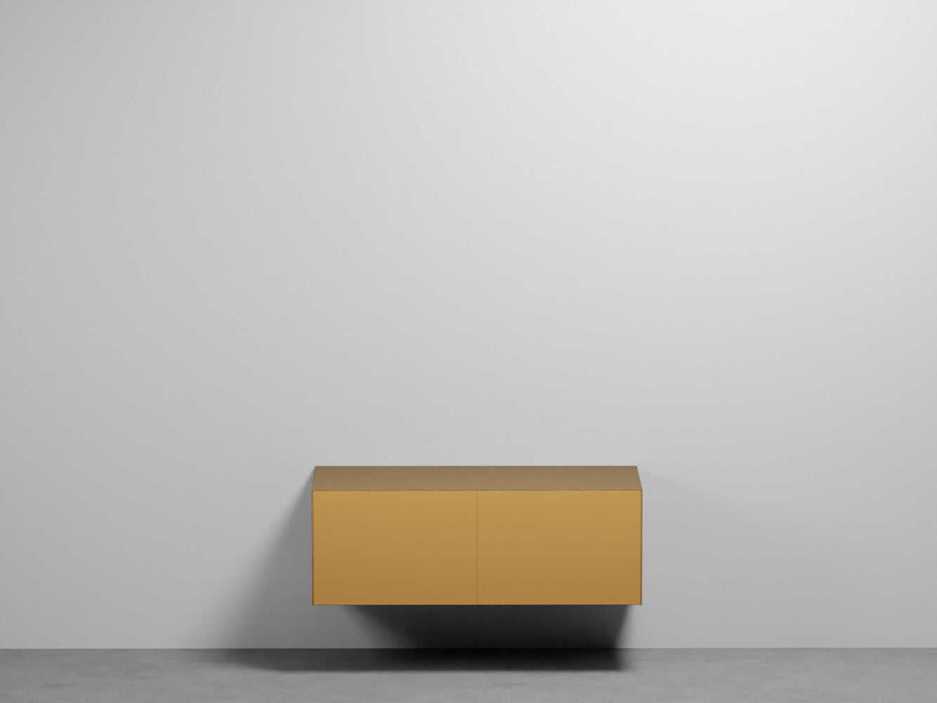# MOBILE SOSPESO DELFO 113 con FRONTALE CASSETTI LISCIO SENZA FORI - CIELO per bagno