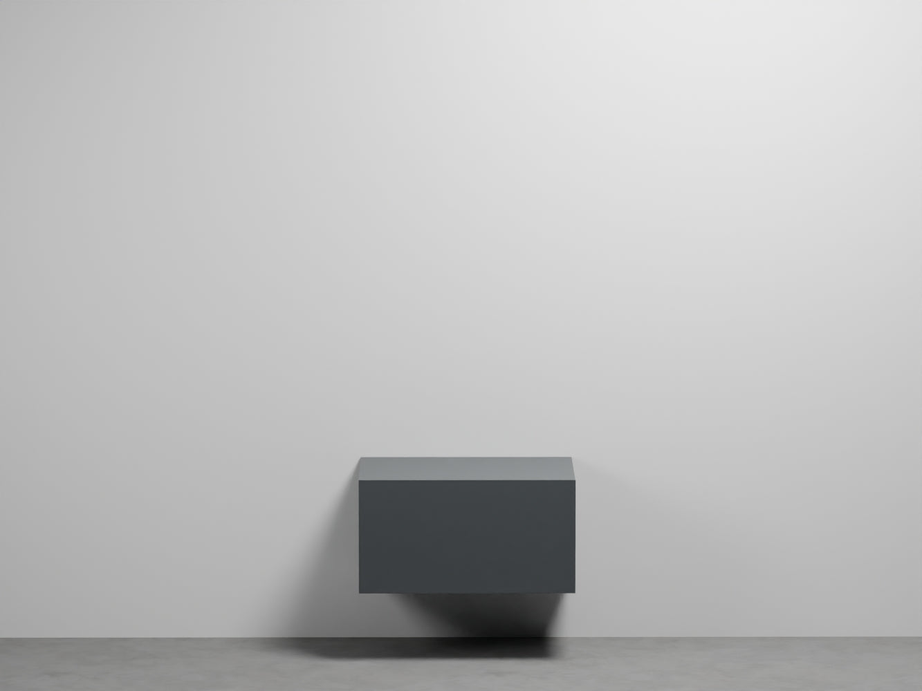 # MOBILE SOSPESO DELFO 76 con FRONTALE CASSETTO LISCIO SENZA FORI - CIELO arredamento per bagno