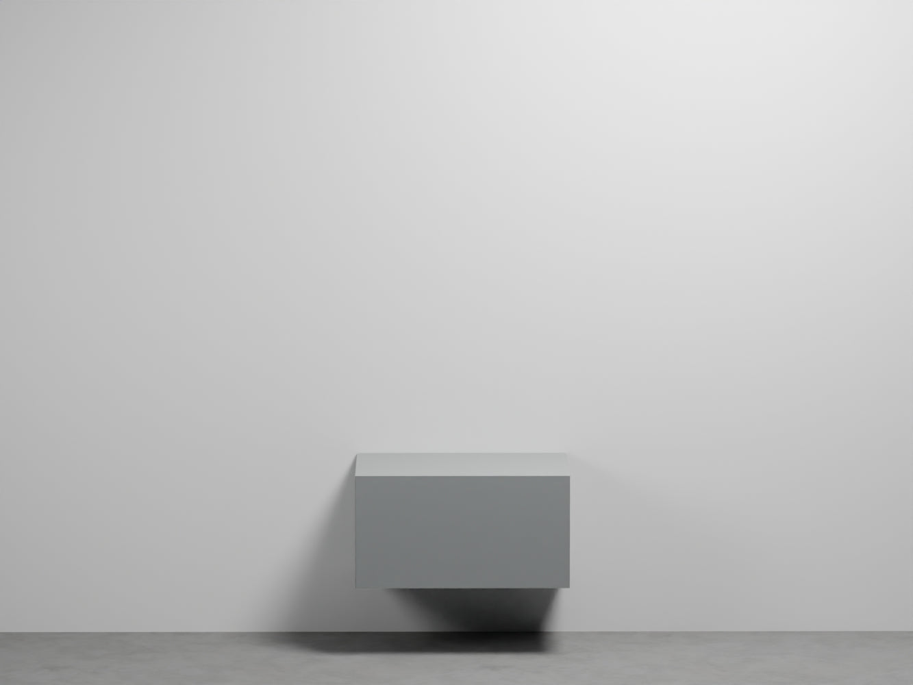 # MOBILE SOSPESO DELFO 76 con FRONTALE CASSETTO LISCIO SENZA FORI - CIELO arredamento per bagno