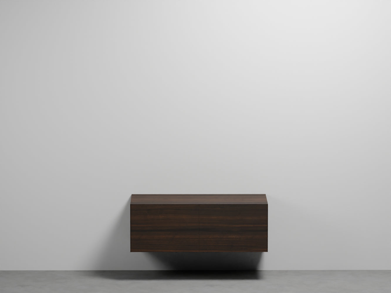 # MOBILE SOSPESO DELFO 113 con FRONTALE CASSETTI LISCIO SENZA FORI - CIELO per bagno