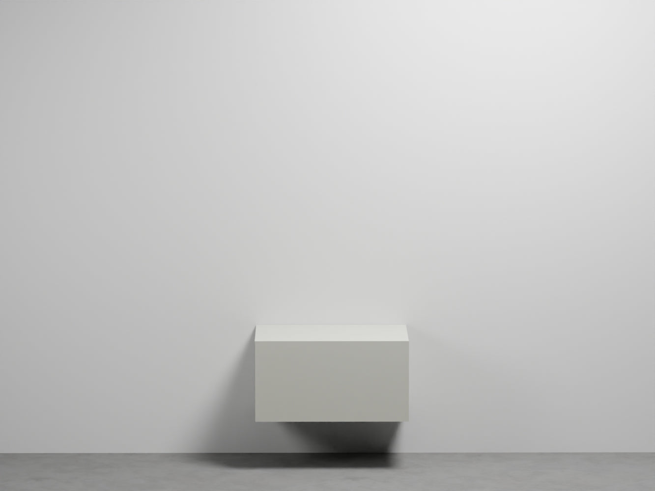 # MOBILE SOSPESO DELFO 76 con FRONTALE CASSETTO LISCIO SENZA FORI - CIELO arredamento per bagno