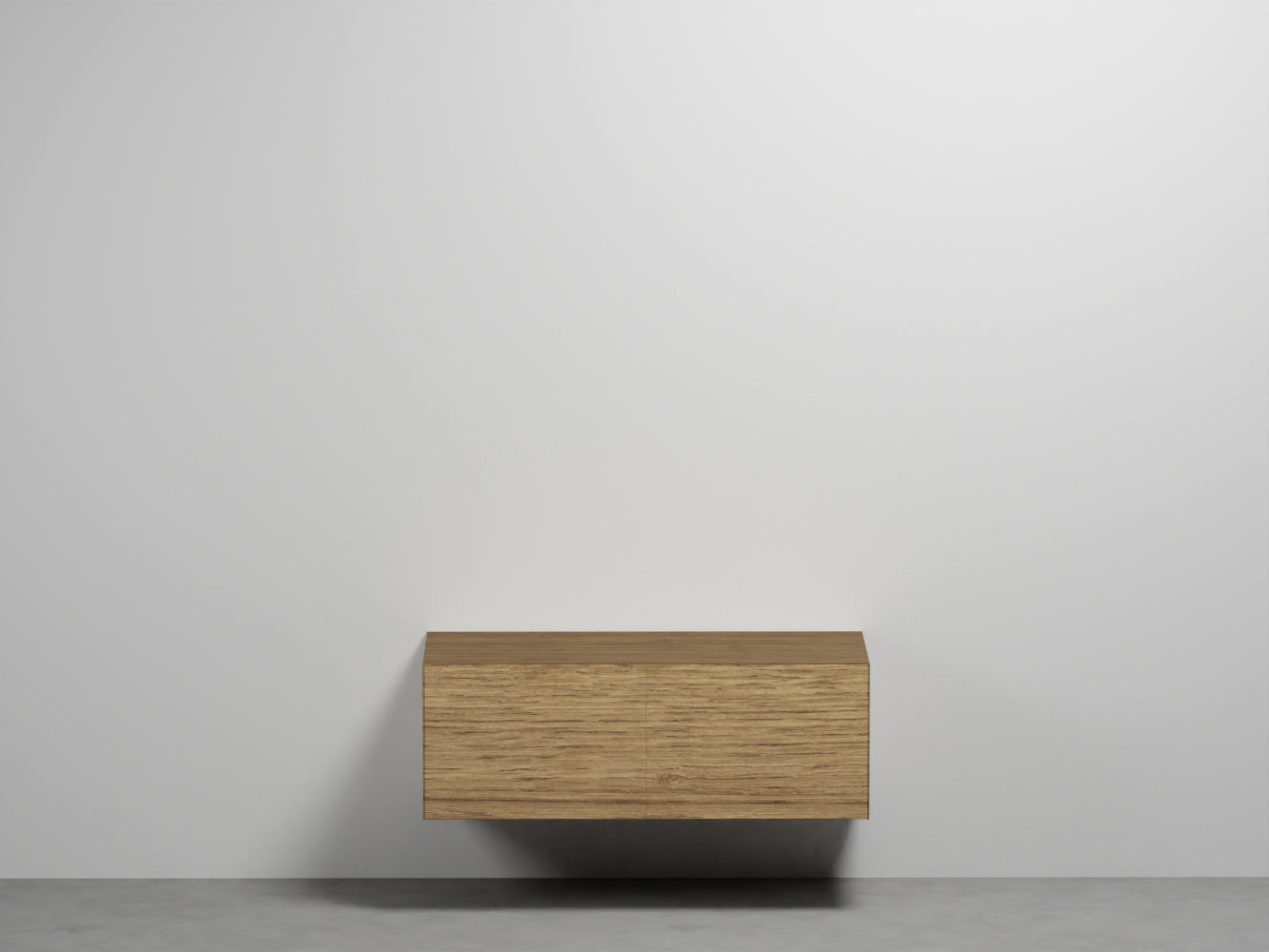 # MOBILE SOSPESO DELFO 113 con FRONTALE CASSETTI LISCIO SENZA FORI - CIELO per bagno