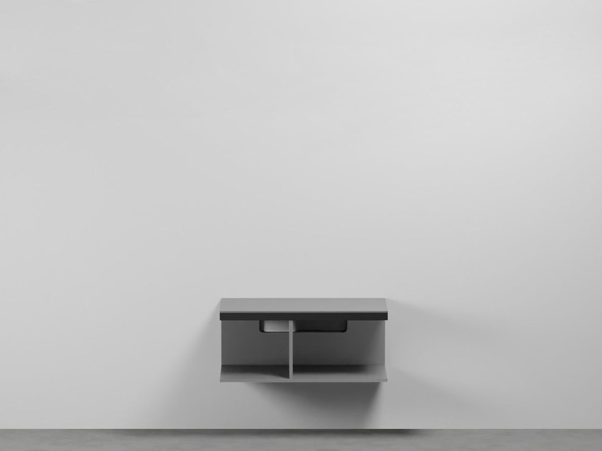 # MOBILE A GIORNO SOSPESO MULTIPLO 90cm DESTRO - CIELO arredamento elegante per bagno moderno