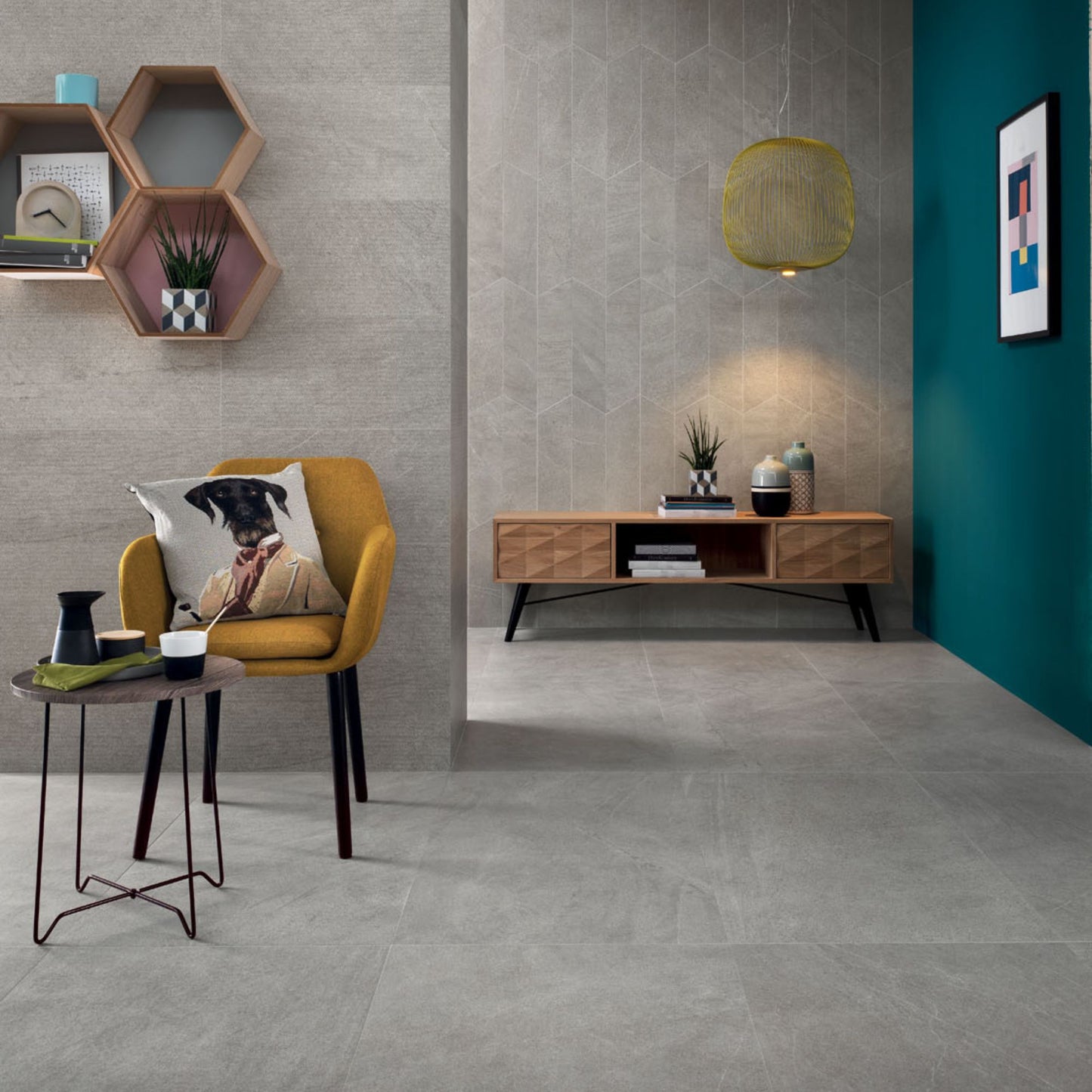 NEXTONE NEXT GRAY 60x120mm rettangolare 9mm - LEA CERAMICHE piastrella gres effetto pietra naturale