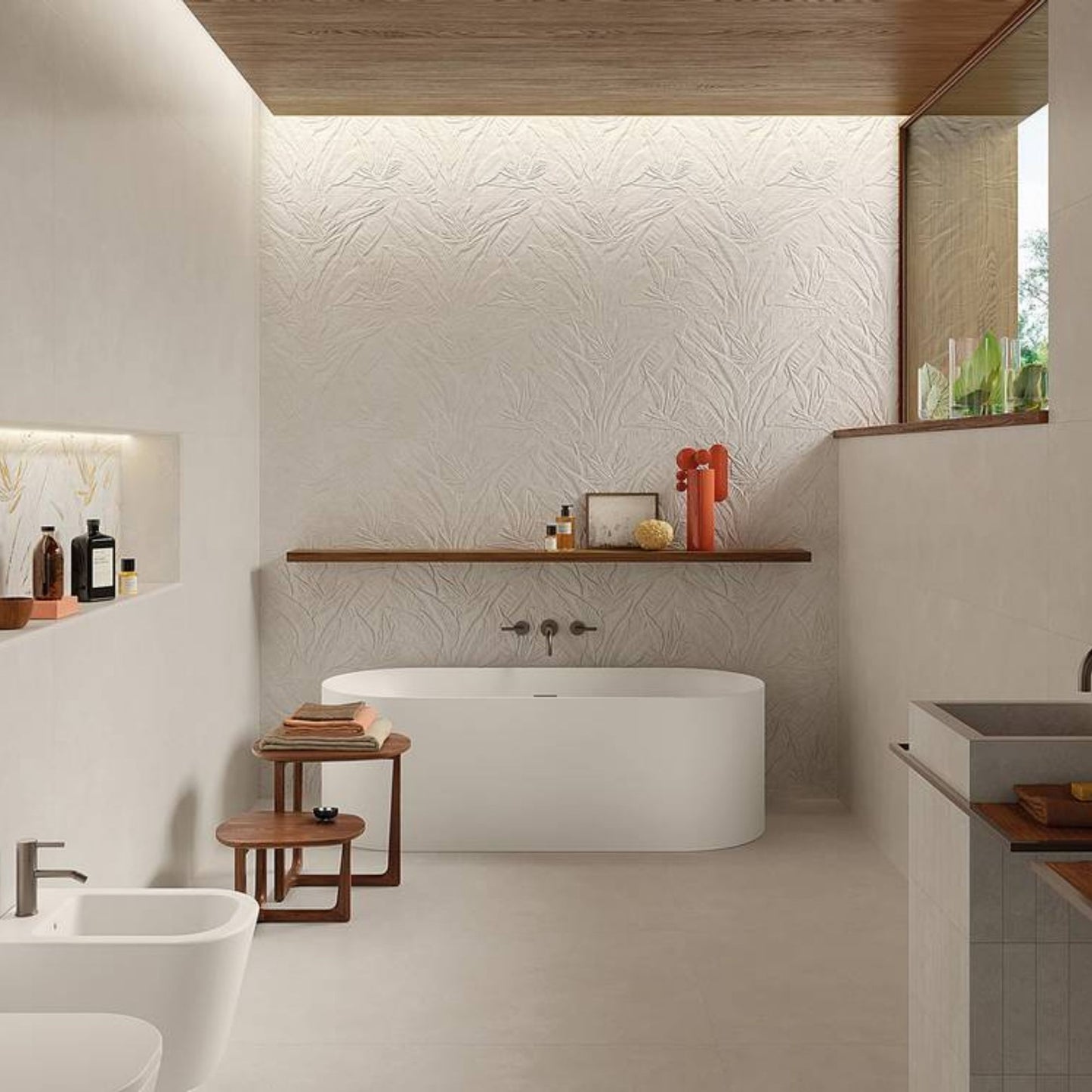# NOBU - FAP CERAMICA eleganza naturale in gres porcellanato effetto pietra