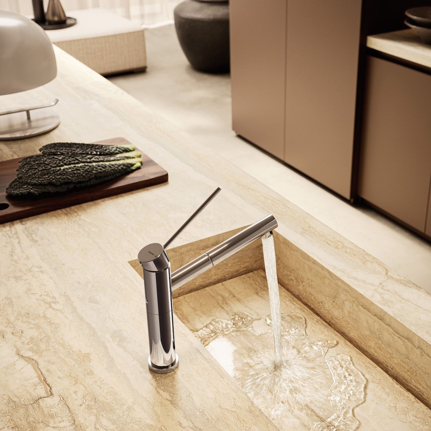 Newform X-Trend Miscelatore Monocomando Lavello con Bocca Girevole e Terminale Orientabile