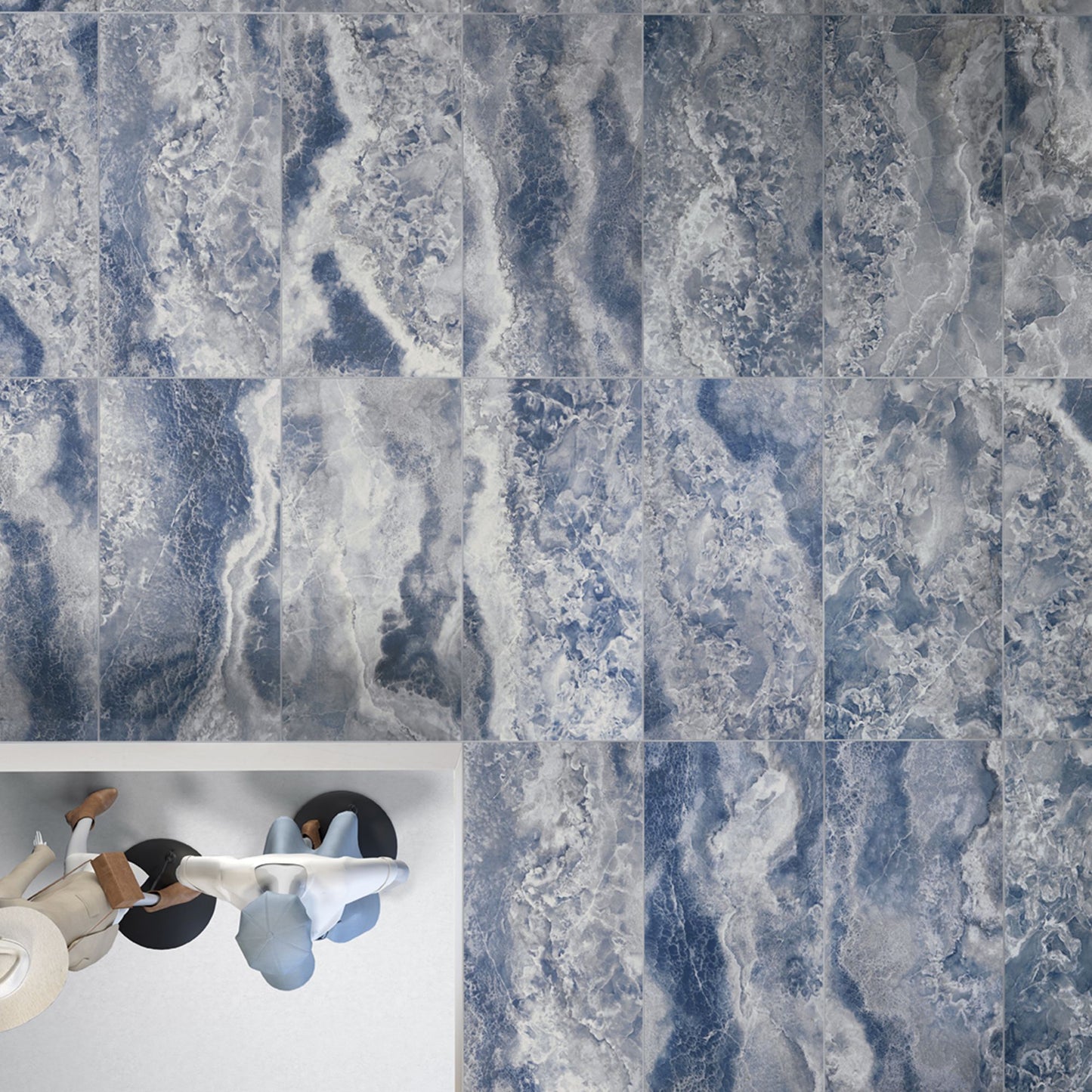 # ONYX DIAMOND Gres porcellanato effetto onice - TAGINA Superfici con microcristalli brillanti e tecnologia Diamond Shard Effect